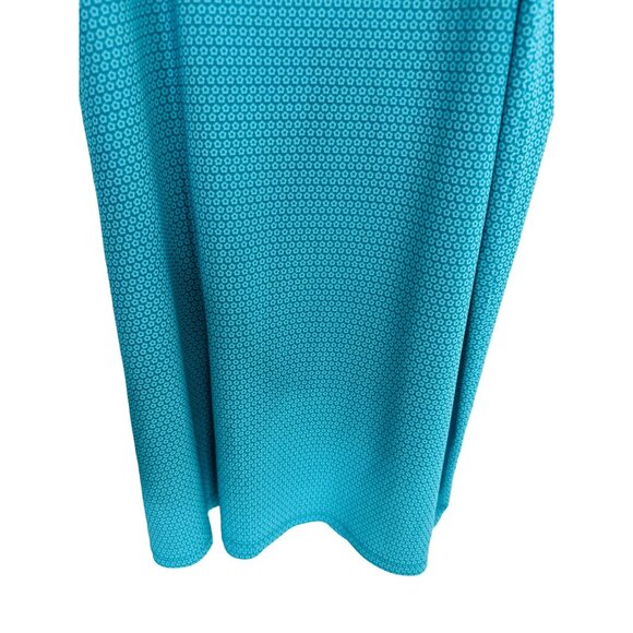 Michael Michael Kors M Womens Turquoise Patterned Dress - Picture 10 of 10